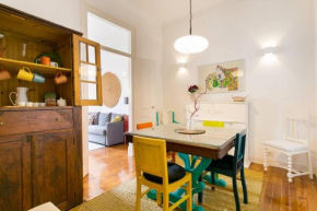 Principe Real cool and artistic 3 bedrooms flat!